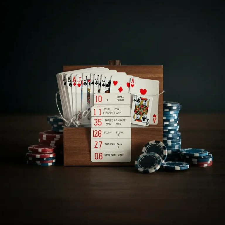 Poker hand rankings